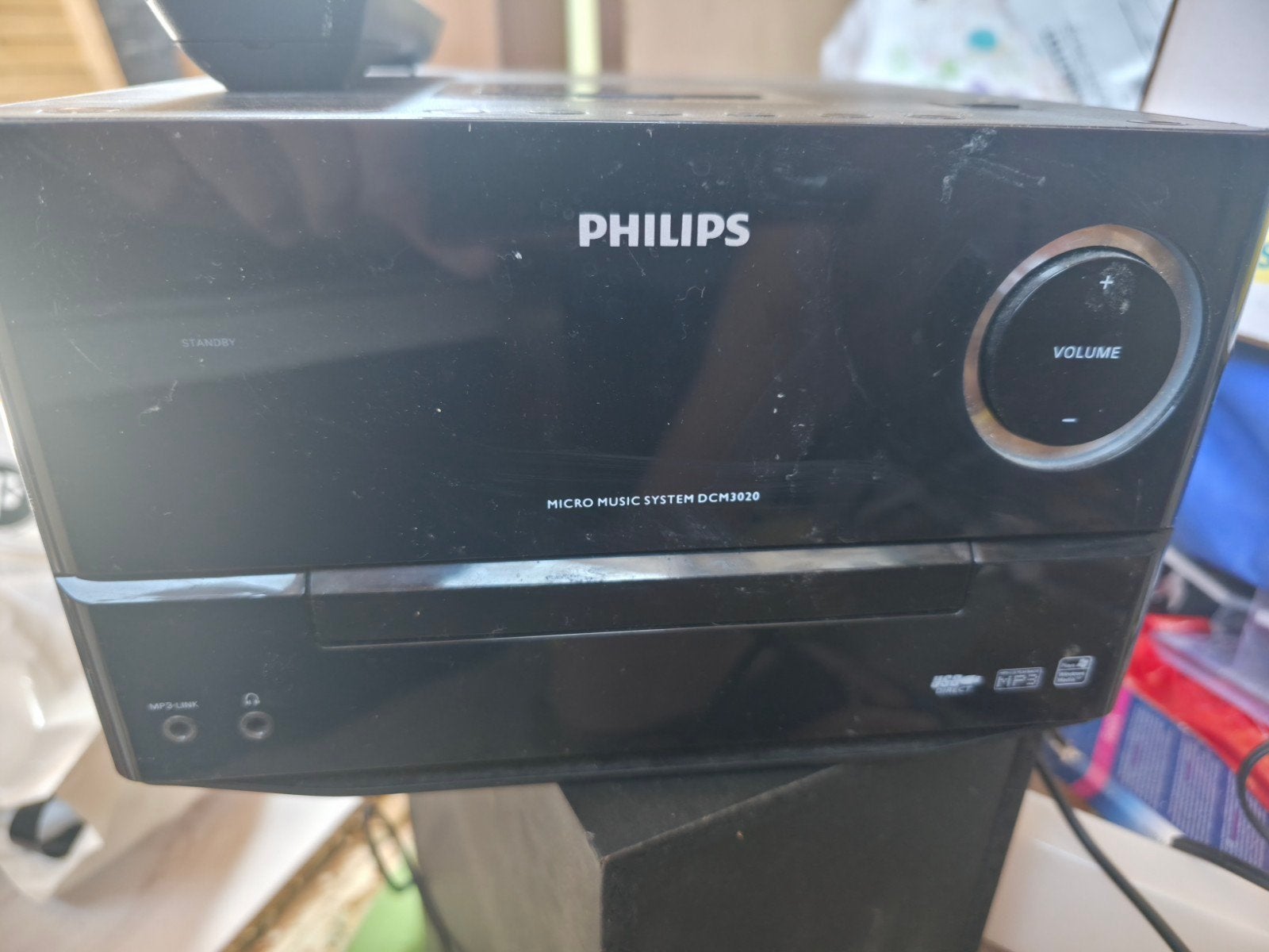 Philips Micro Music System DCM3020 met afstandsbediening, Ophalen, Philips, Gebruikt, Microset