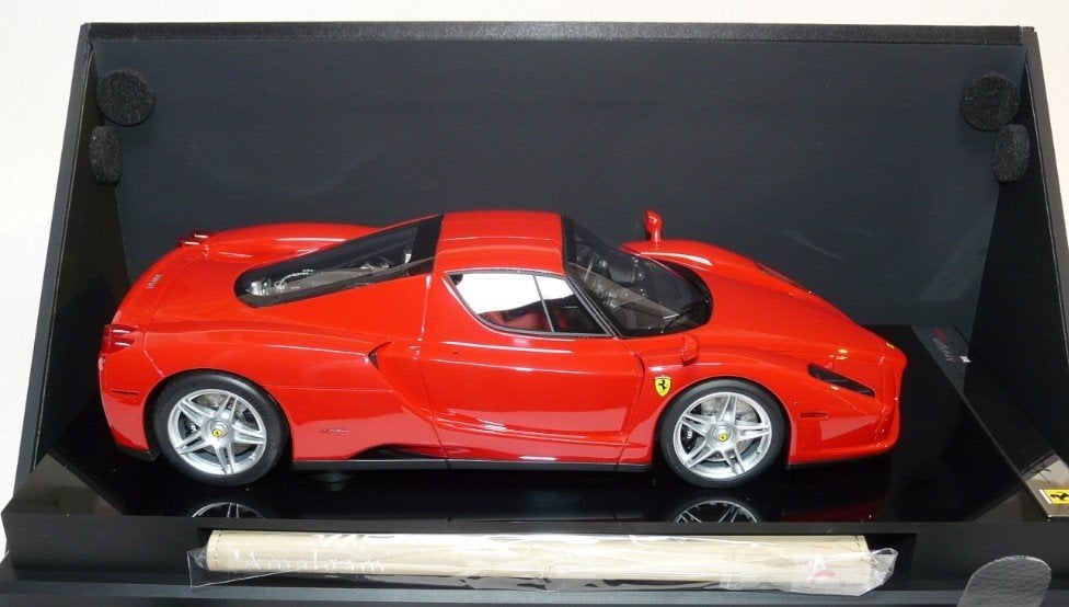 Ferrari Enzo Rood 1:18 van Amalgam, Ophalen of Verzenden, Nieuw, Auto, Overige merken