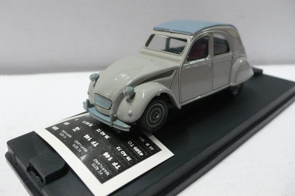 citroen 2cv - verem -  1/43, Verzenden, Nieuw, Auto, Overige merken