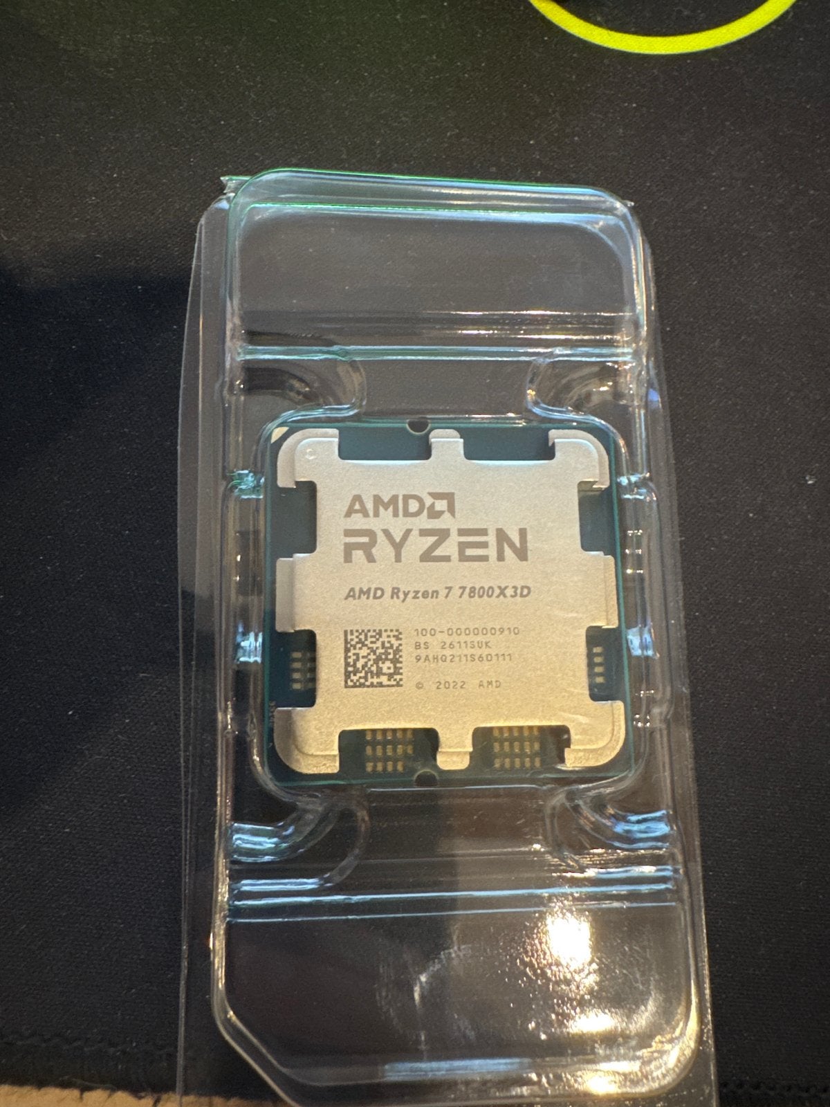 AMD Ryzen 7 7800X3D Processor - Zo goed als nieuw, Ophalen of Verzenden, Zo goed als nieuw, 8-core