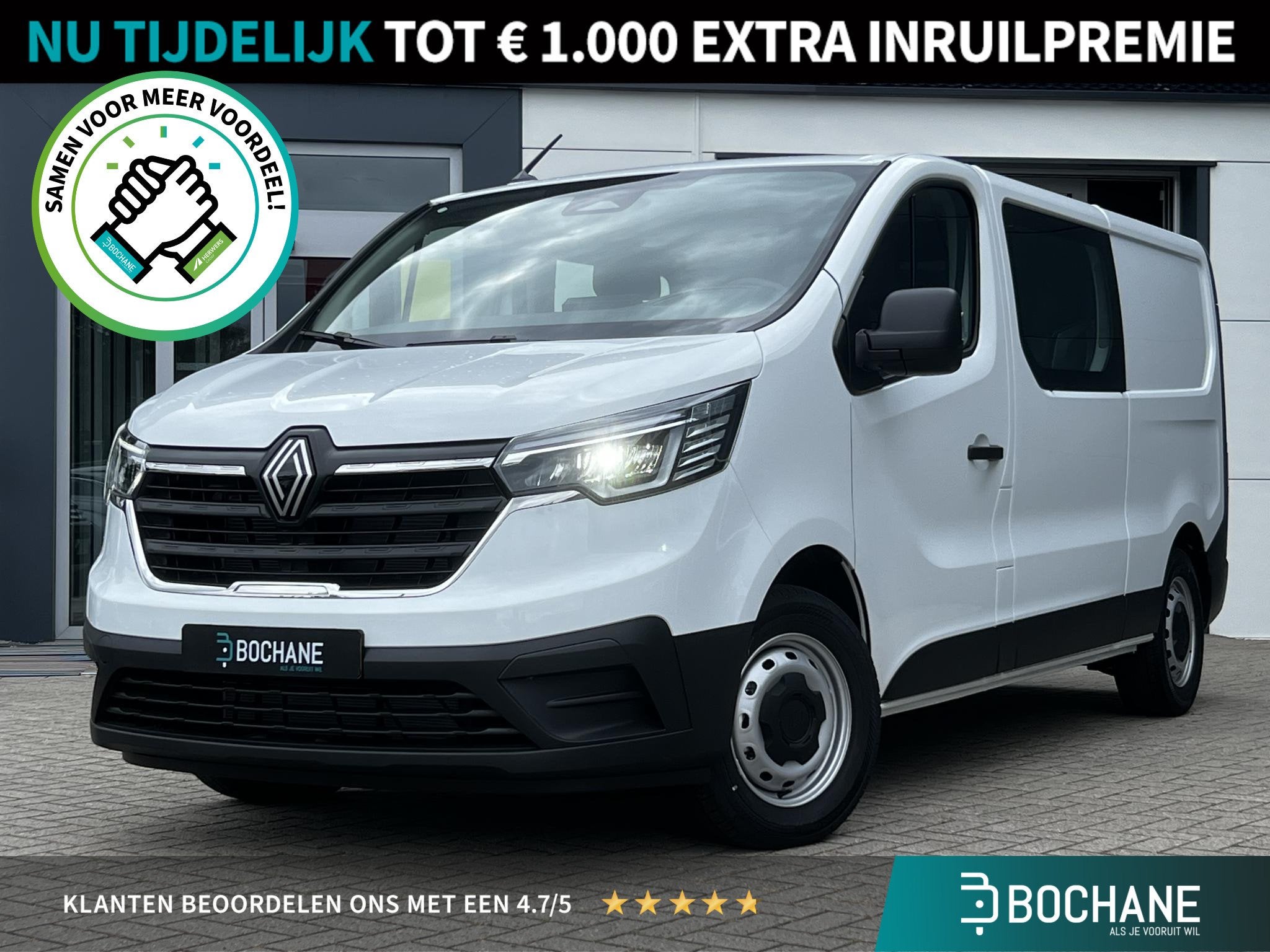 Renault Trafic 2.0 Blue dCi 130 T29 L2H1 Start DC | Dubbel c