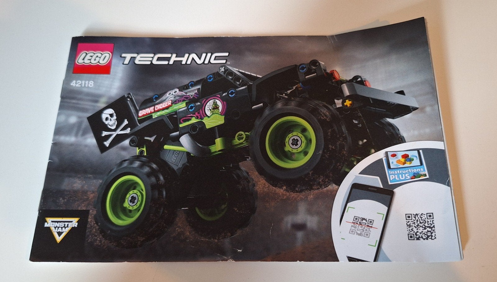Lego Technic 42118 Monster Jam Grave Digger, Lego, Ophalen of Verzenden, Zo goed als nieuw, Complete set