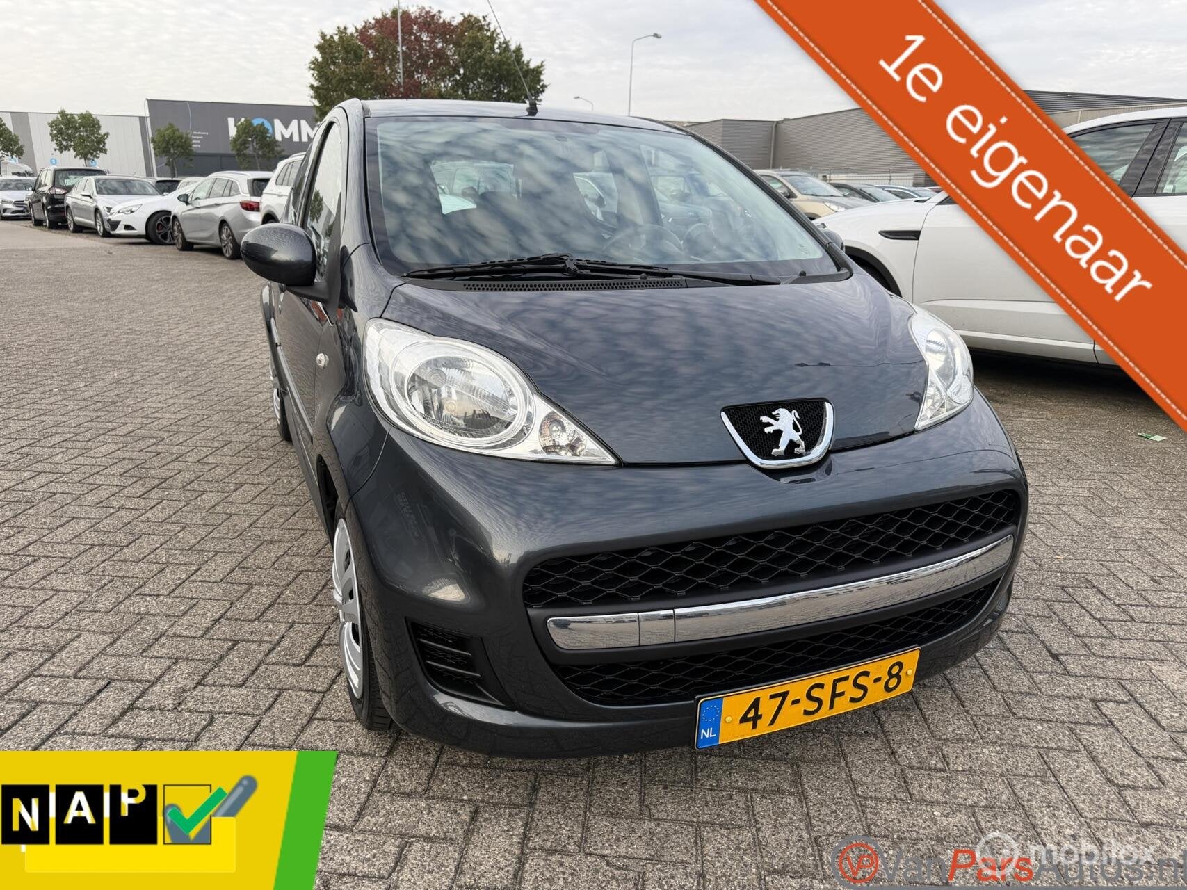 Peugeot 107 1.0-12V XS,5drs,Airco,1e eigenaar!, Auto's, Voorwielaandrijving, Euro 5, Gebruikt, 4 stoelen