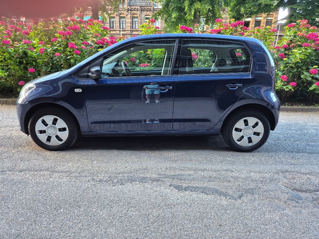 Volkswagen up! 1.0 44KW AUT 2013 Blauw, Auto's, Up!, 23 km/l, Origineel Nederlands, Grijs