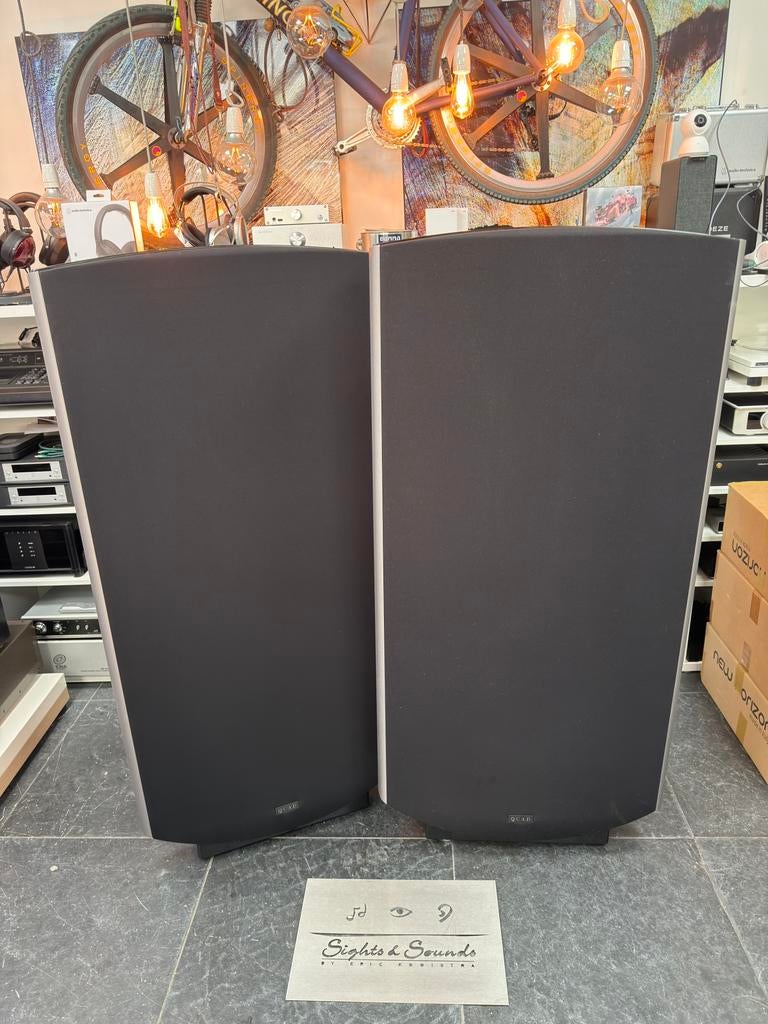 Quad ESL 2905 electrostatische luidsprekers, Gebruikt, Info@quad-audio.co.uk, QUAD HIFI, 13/14 Glebe Road, Huntingdon, Cambridgeshire, PE29 7DL