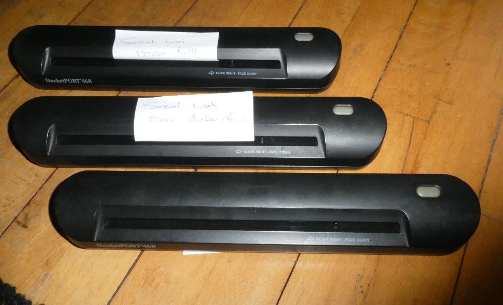 4 Portable scanners Epson DocketPort 468, Computers en Software, Scanners, Ophalen of Verzenden, Gebruikt, Mobiele scanner, Overige