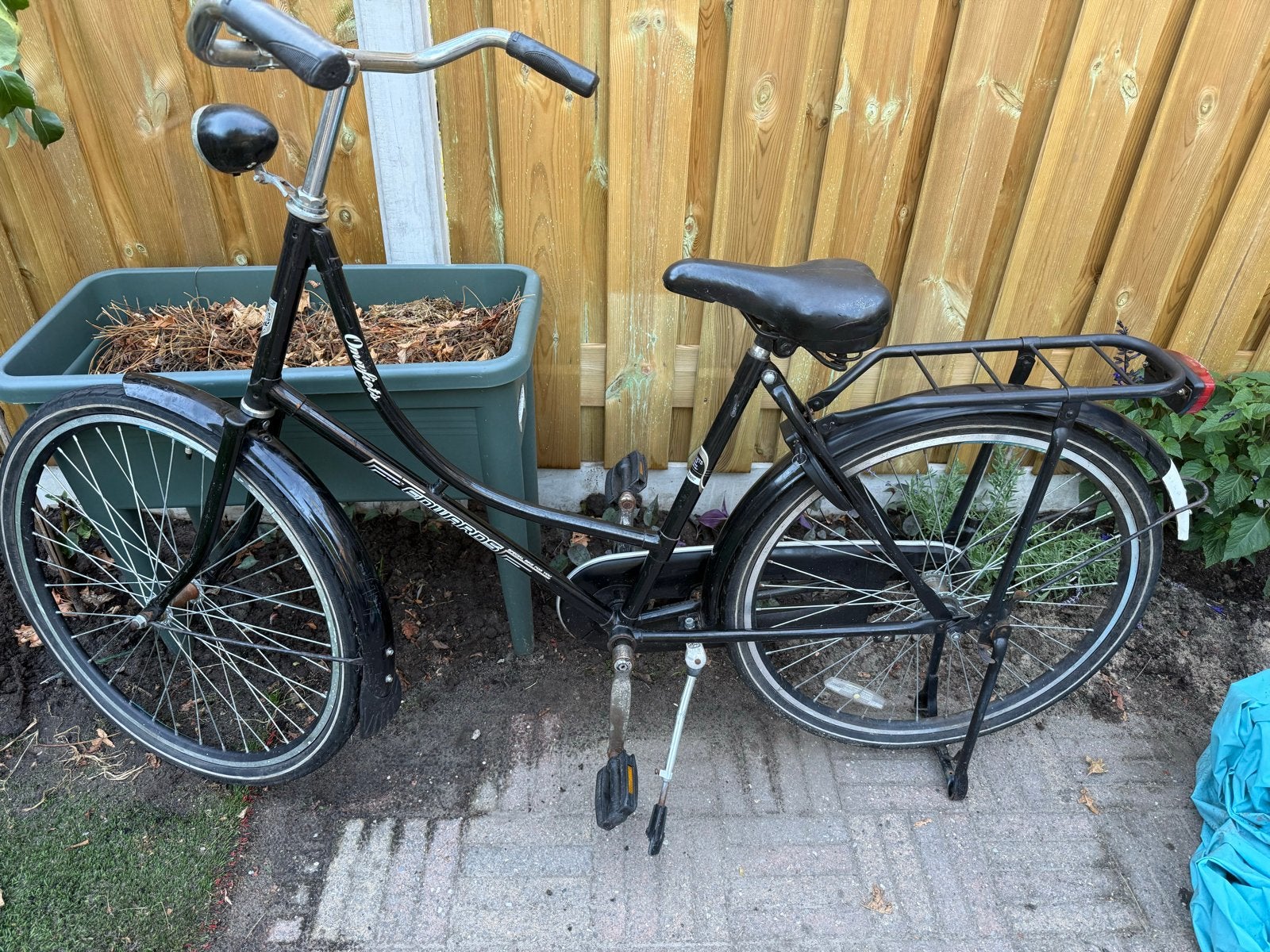 Stoere omafiets - Ideaal voor dagelijks gebruik!, Ophalen, Terugtraprem, Handrem, 53 tot 56 cm