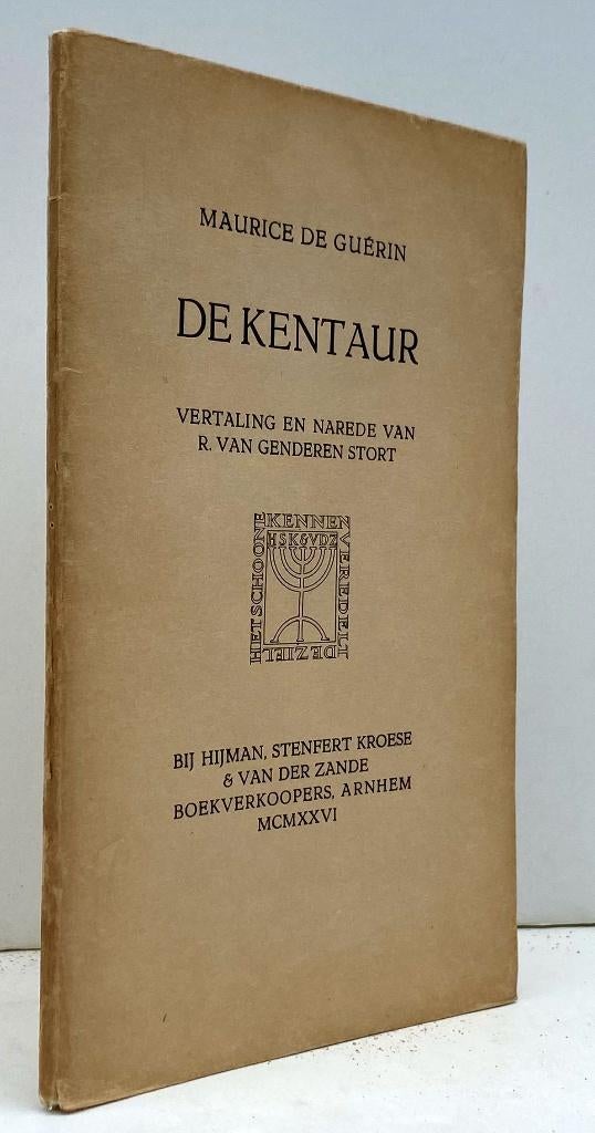 Guérin, Maurice de - De kentaur (1926 1e dr.), Antiek en Kunst, Ophalen of Verzenden
