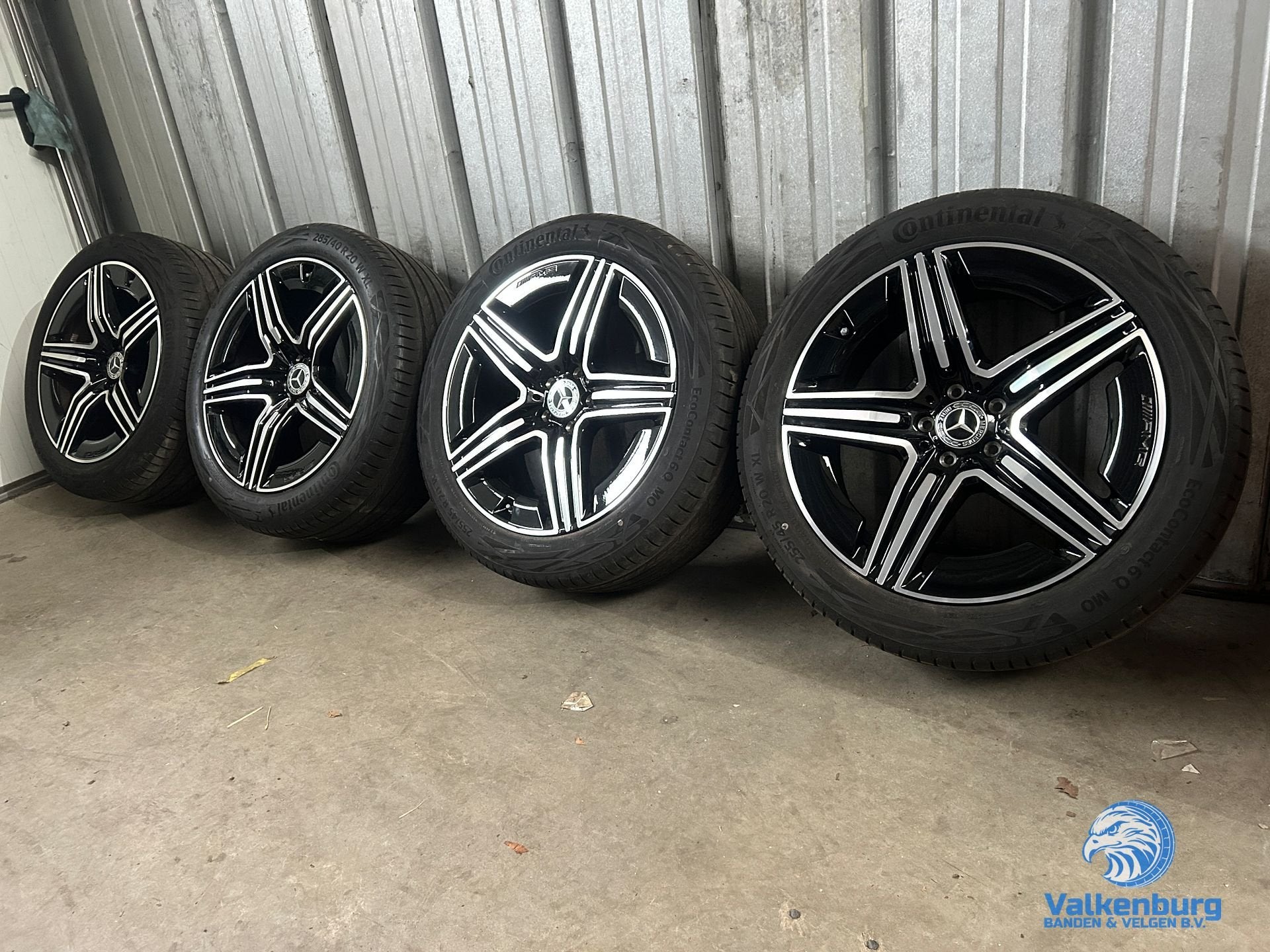 6mm! Originele Mercedes GLC W254 X254 C254 20 inch zwarte AM