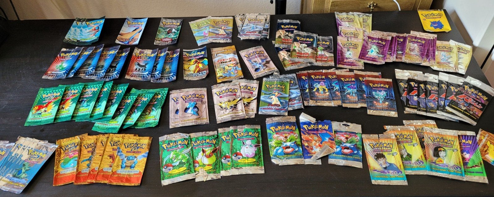 Lege 1st ENG NL JP Pokemon Boosterpakjes: Base Set t/m EX, Hobby en Vrije tijd, Verzamelkaartspellen | Pokémon, Ophalen of Verzenden