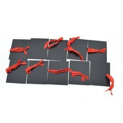 Partij krijtbordjes set 10 stuks 10cm, Verzenden, ., Nieuw, .
