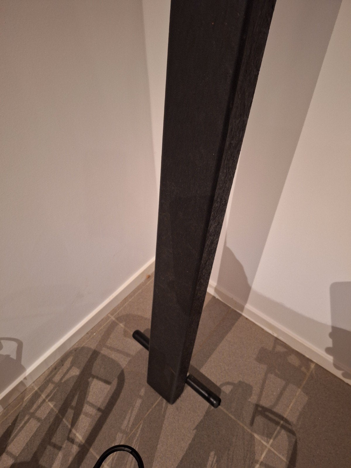 Turnbalk 200 cm x 10 cm, Ophalen of Verzenden, Gebruikt, Zwart, Materiaal