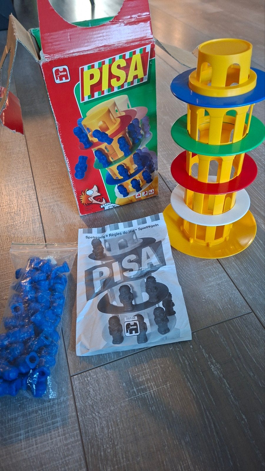 Pisa Toren Balansspel van Jumbo - Compleet en in goede staat, Een of twee spelers, Ophalen, Gebruikt, Jumbo