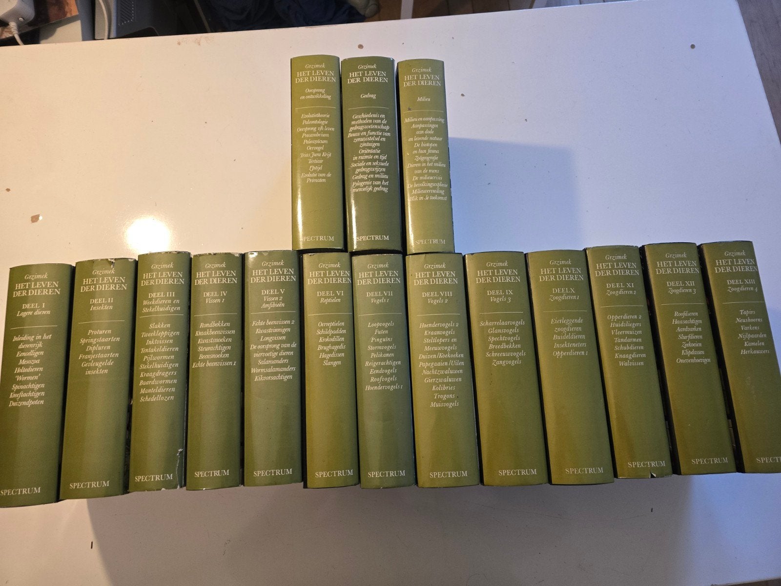 Grzimek's Het Leven Der Dieren Complete 16-delige encycloped, Ophalen of Verzenden, Zo goed als nieuw, Natuur algemeen, Bernhard Grzimek