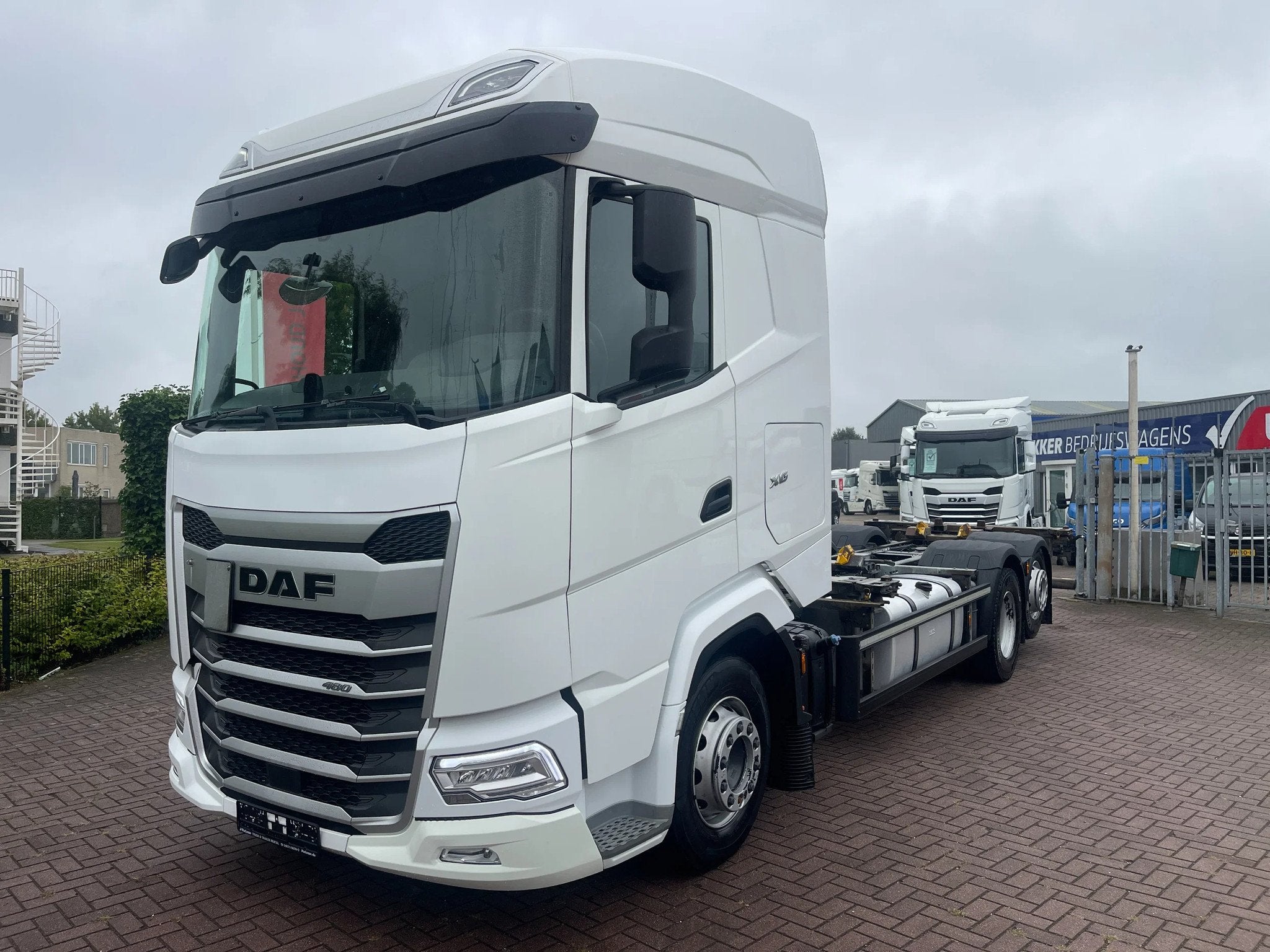 DAF XG 480 FAN 6x2 *2023* FULL AIR - BDF (bj 2023), Auto's, Vrachtwagens, Automaat, Euro 6, Wit, Bedrijf