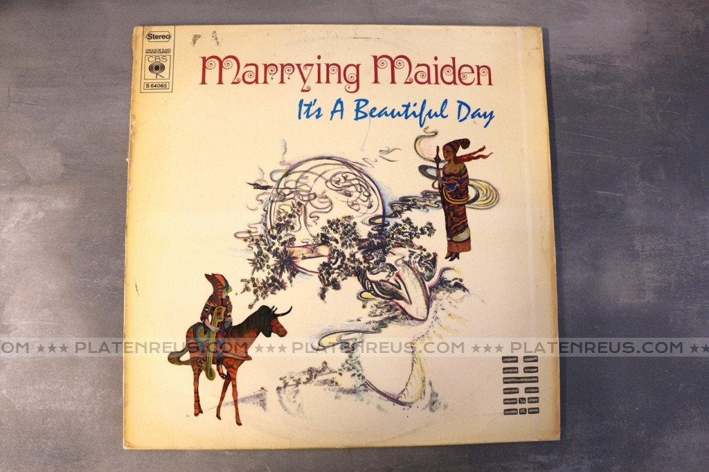 LP It's A Beautiful Day – Marrying Maiden 1970 Rock 4038, Gebruikt, Ophalen of Verzenden, Inclusief binnenhoes, 12 inch