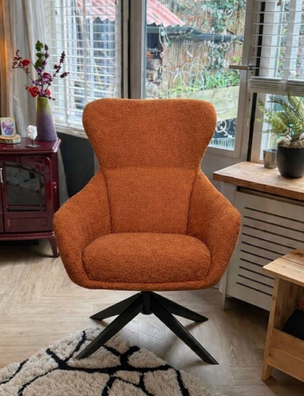 Fauteuil half jaar oud., Ophalen, Zo goed als nieuw, 50 tot 75 cm