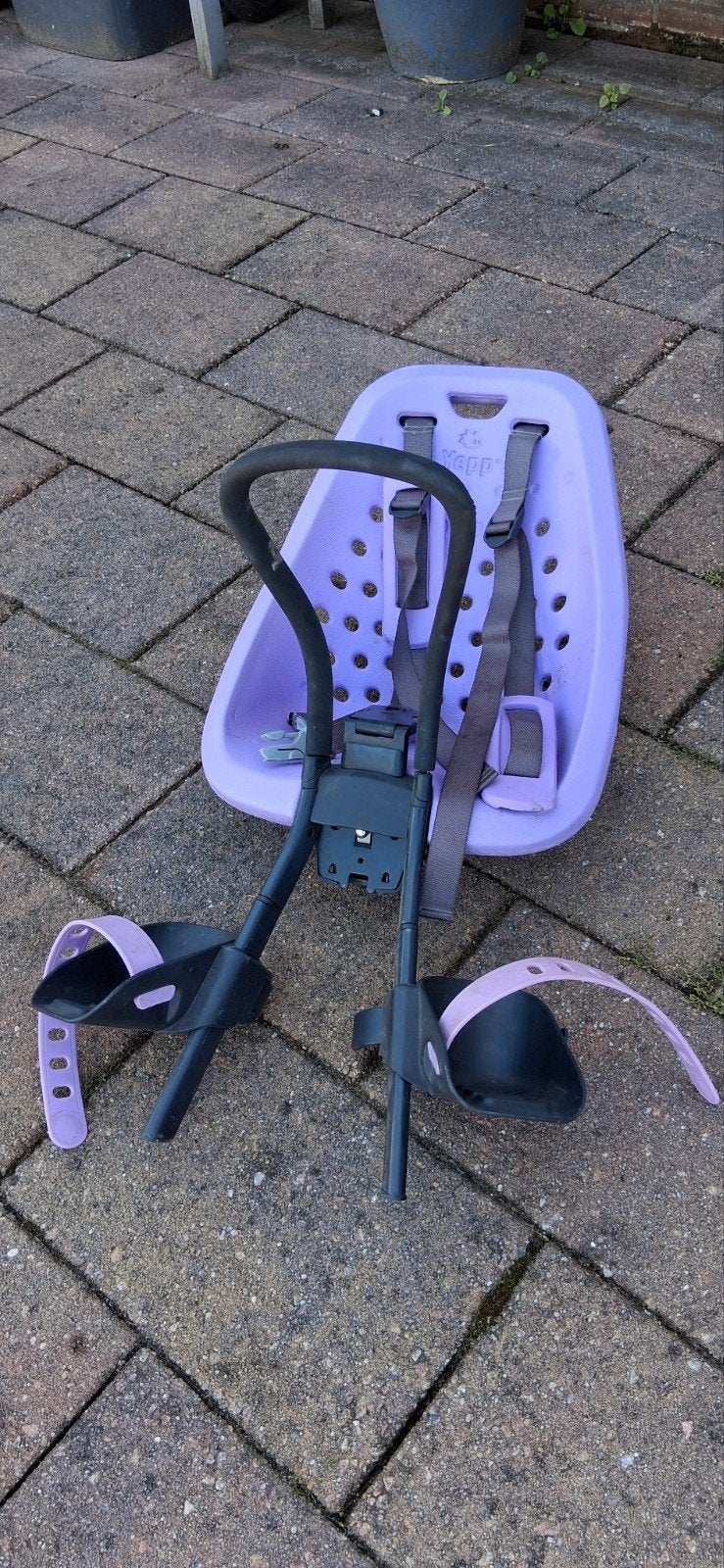 Kinderzitje voor fiets, Ophalen, Gebruikt