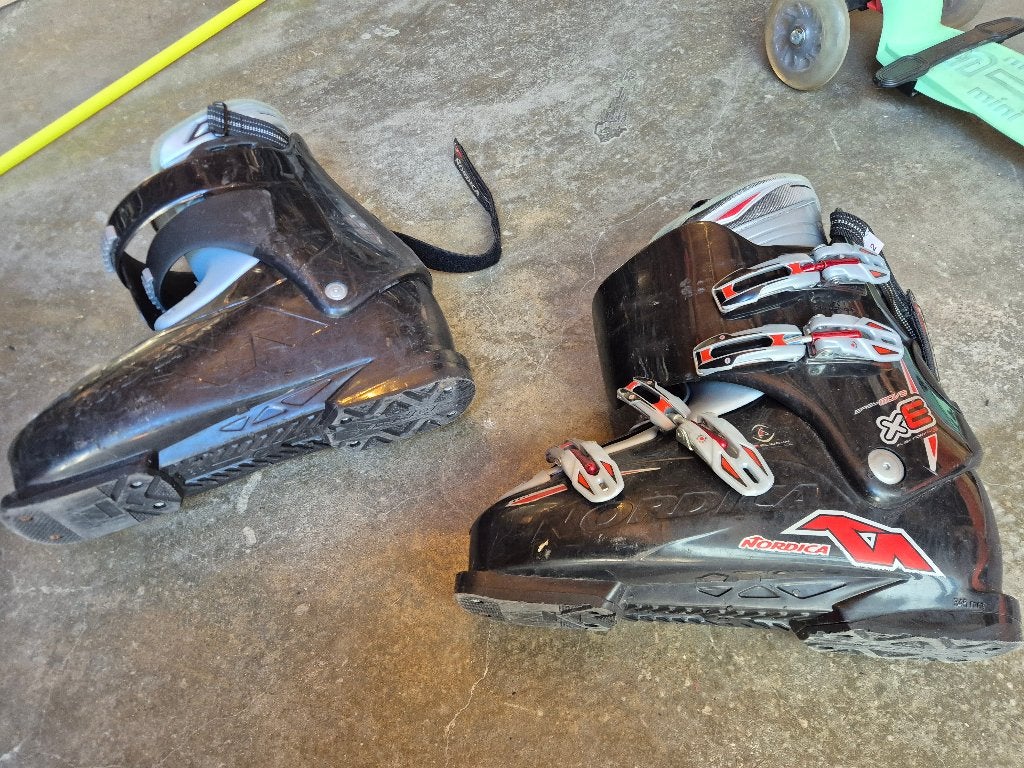 Nordica skischoenen ski boots maat 47/48 met tasje, Schoenen, Ophalen of Verzenden, Nordica, Skiën