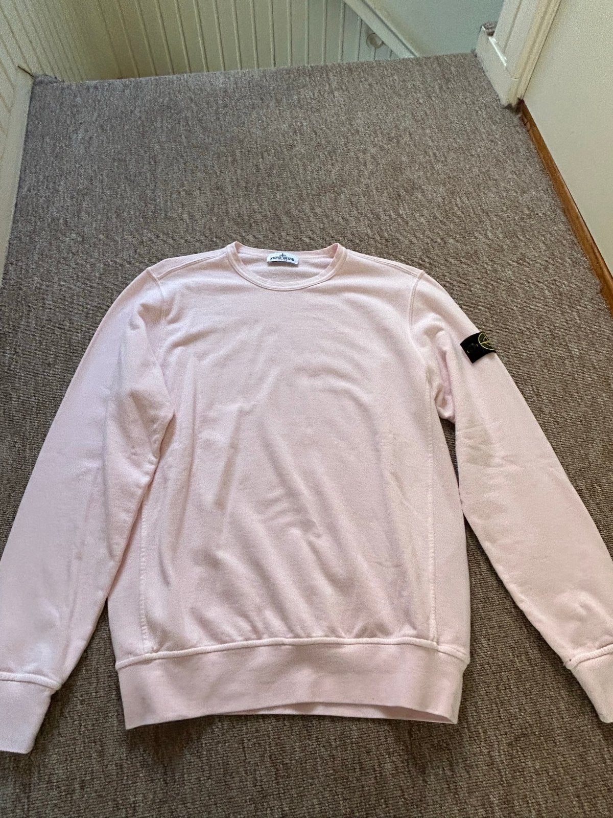 Stone Island Lichtroze Sweater Maat 170 - Nieuw, Kinderen en Baby's, Ophalen of Verzenden, Nieuw, Jongen of Meisje, Trui of Vest