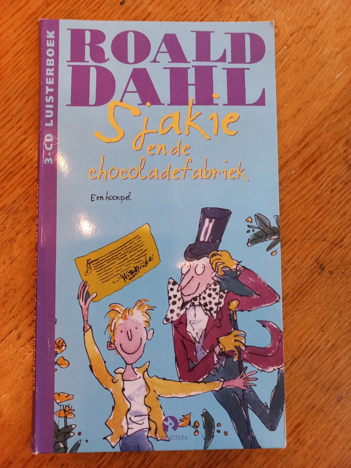 Roald Dahl - Sjakie en de chocoladefabriek (Luisterboek), Ophalen of Verzenden, Roald Dahl, Cd, Kind
