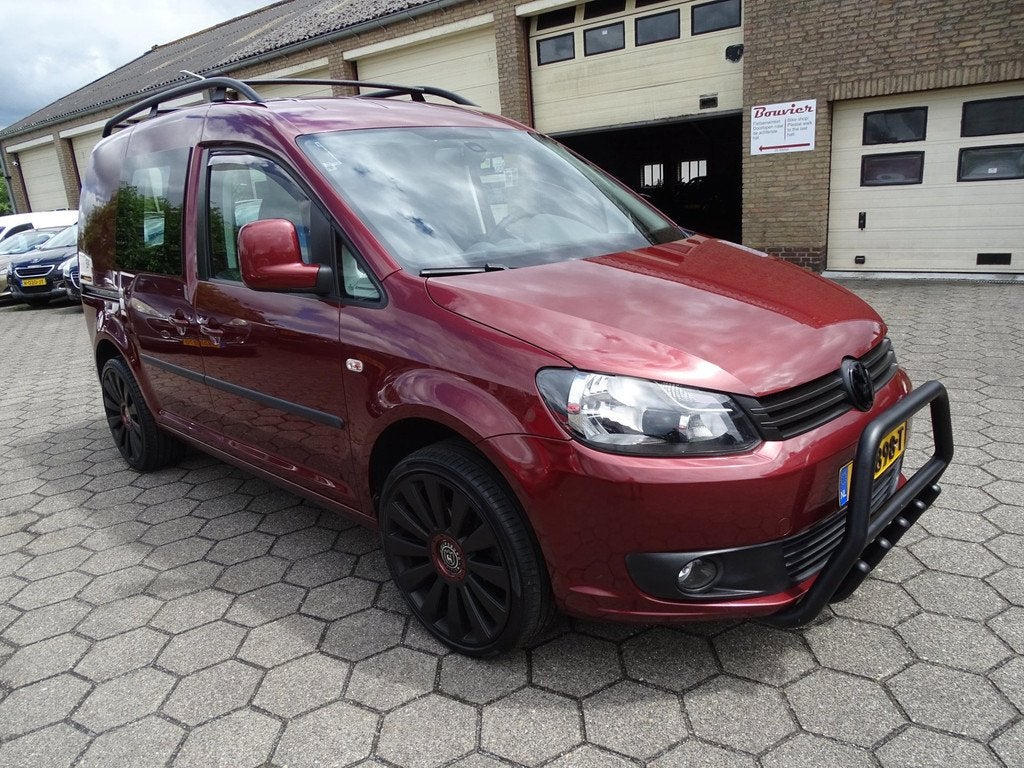 Volkswagen Caddy 1.6 TDI AUTOMAAT/AIRCO/APPLE CARPLAY/CAMERA, Euro 5, Stof, Gebruikt, Volkswagen