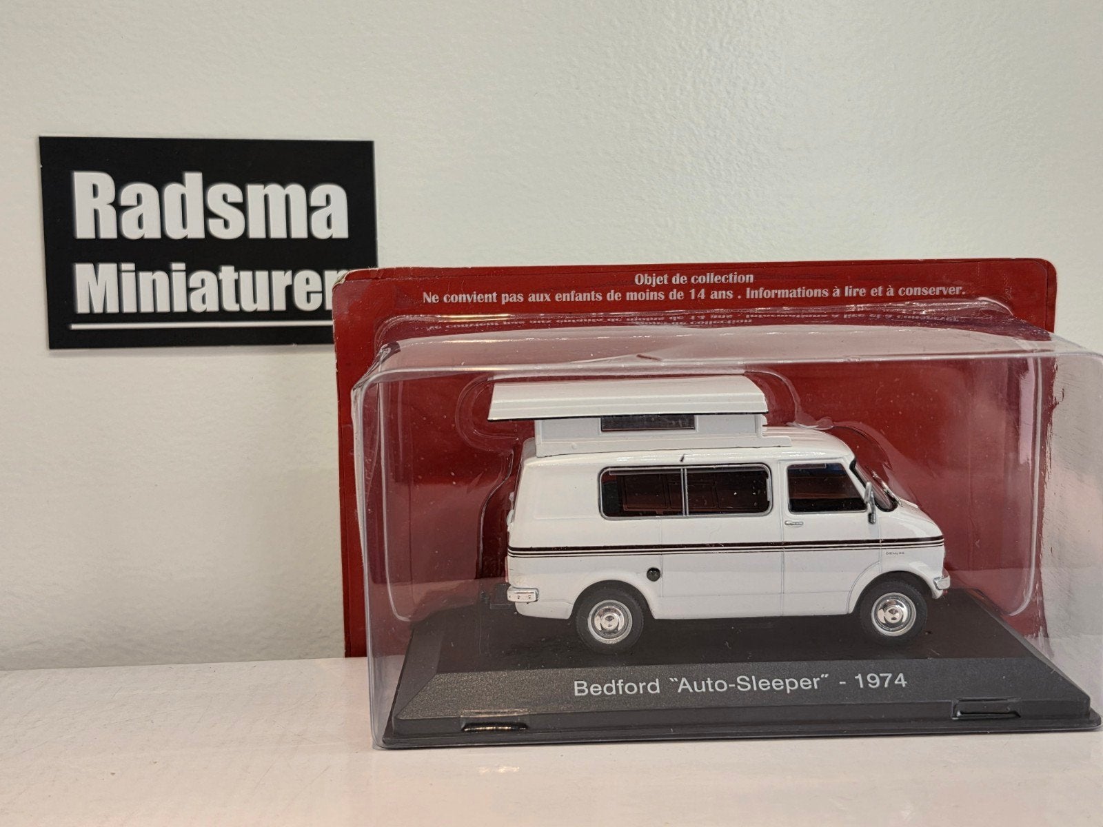 Bedford " Auto-Sleeper " Camper 1974 - 1:43 Ixo/Altaya, Hobby en Vrije tijd, Modelauto's | 1:43, Overige merken, Auto, Nieuw, Ophalen of Verzenden