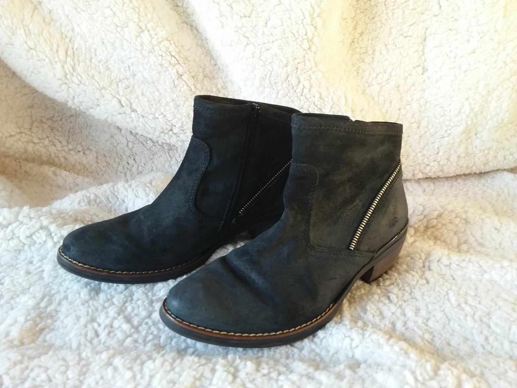 Wolky enkel laarzen maat 38, Kleding | Dames, Schoenen, Ophalen of Verzenden, Zo goed als nieuw, Zwart