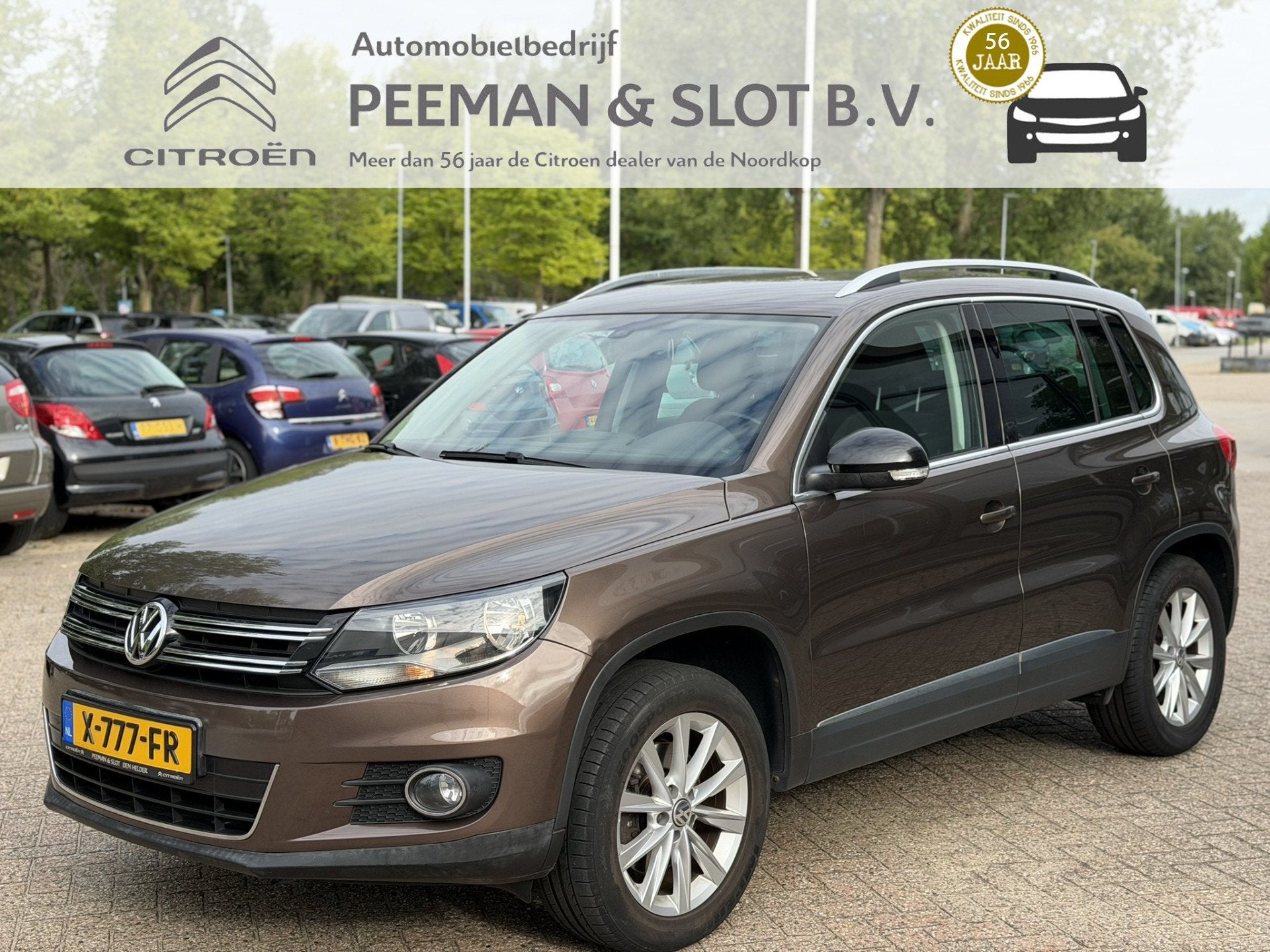 Volkswagen Tiguan 1.4 TSI Comfort&Design (bj 2013), Voorwielaandrijving, Gebruikt, Zwart, 4 cilinders
