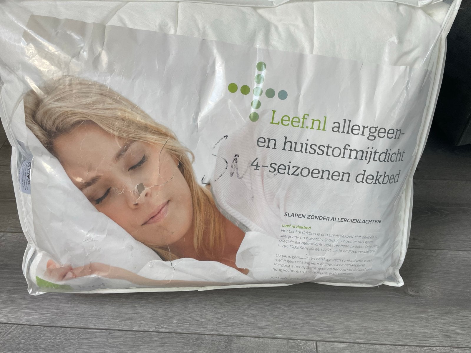 Anti-allergeen 4-seizoenen dekbed 240x200 - Nieuw!, Ophalen, Anti-allergisch, Lits-jumeaux, Nieuw