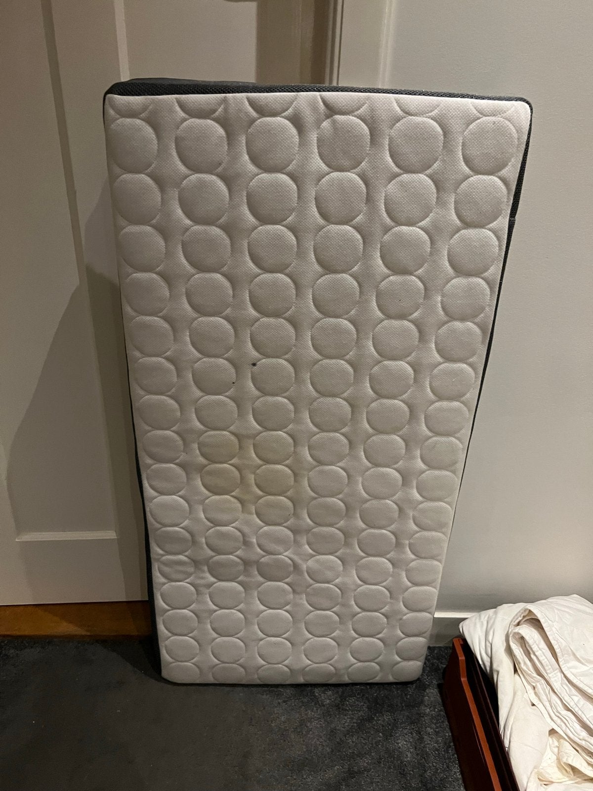 Gratis: IKEA Jättetrött matras voor ledikant, Ophalen, Gebruikt, 190 cm of minder, Matras