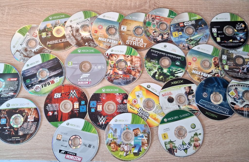 Xbox 360 games, voor jong en oud, van Minecr. tot Assassins, Gebruikt, Overige genres, 1 speler, Ophalen of Verzenden