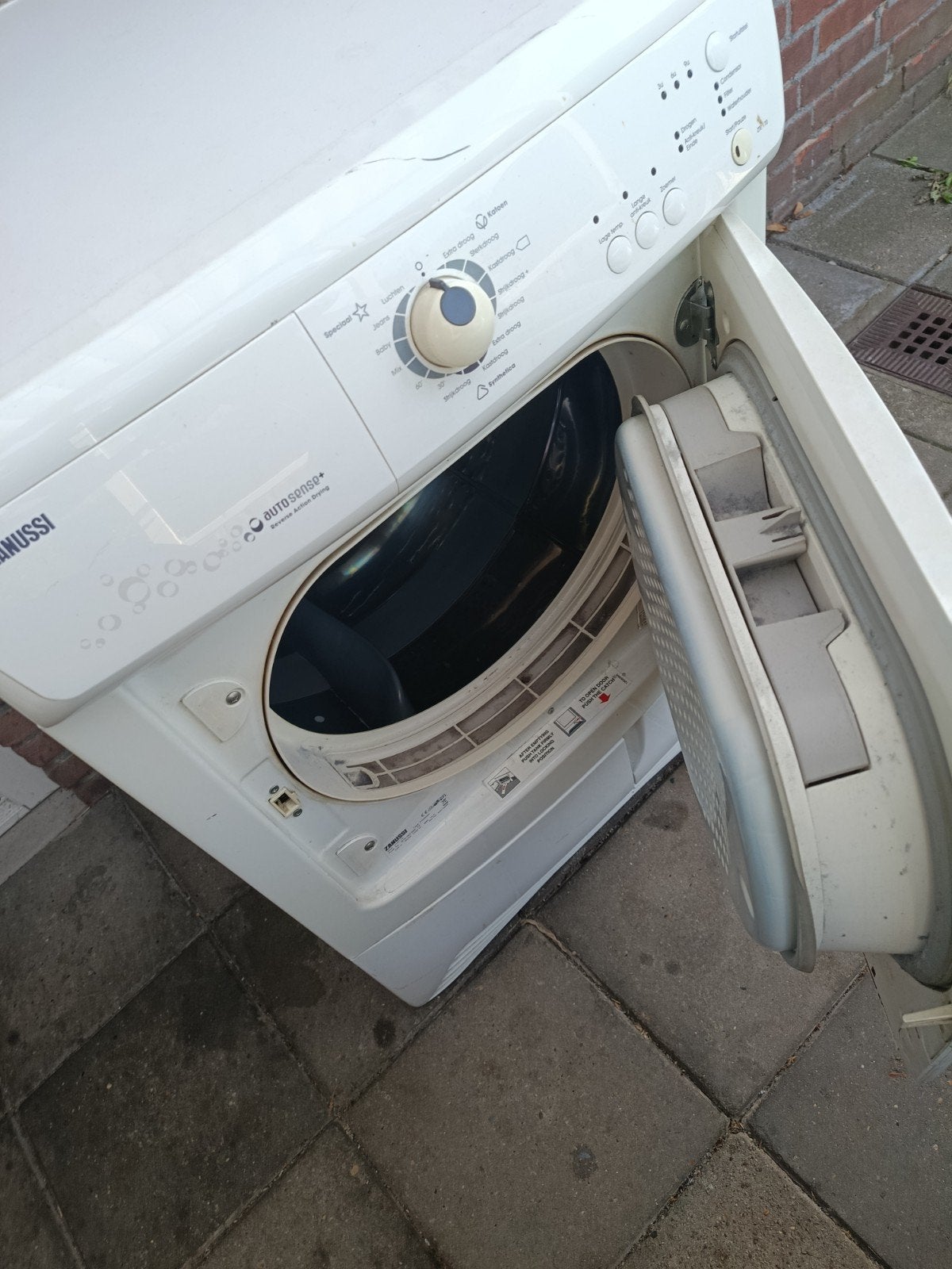 Zanussi Auto Sense+ Reverse Action Droger 6-8 kg