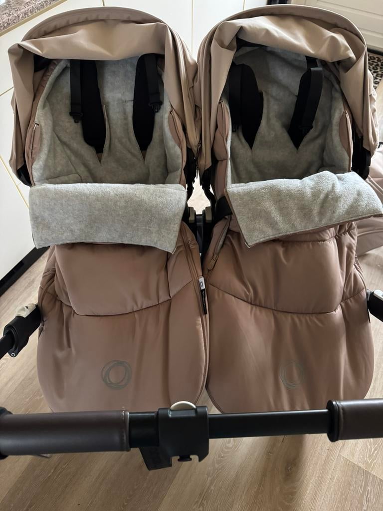 2x Bugaboo voetenzak Dune, Ophalen of Verzenden, Zo goed als nieuw, Kinderwagen of Buggy