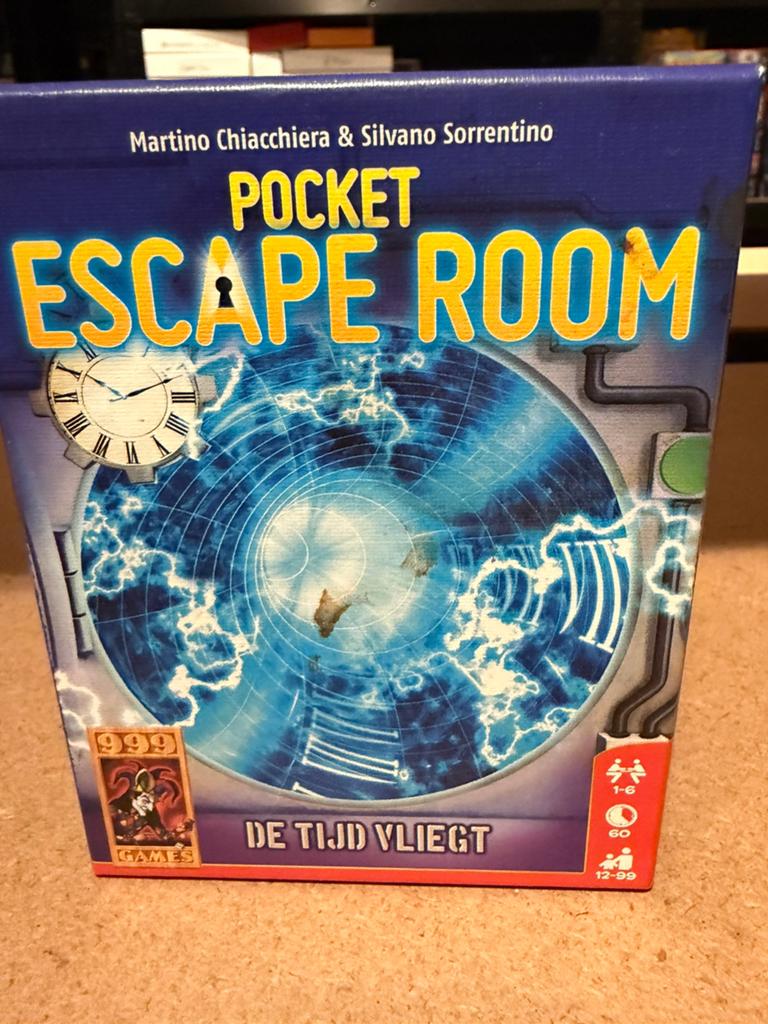 Pocket Escape Room: De Tijd Vliegt (999 Games), Hobby en Vrije tijd, Gezelschapsspellen | Overige, Een of twee spelers, Ophalen