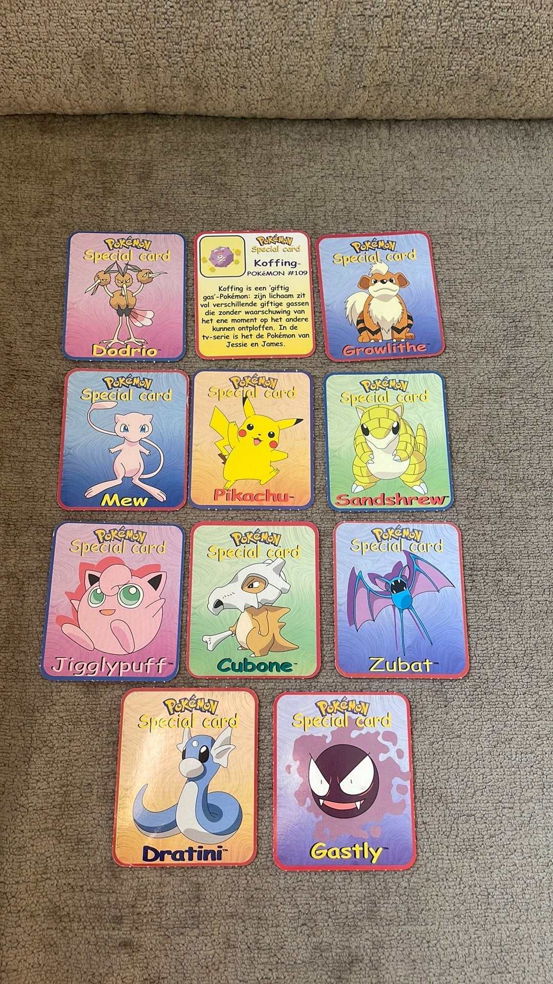 11x pokemon special card., Ophalen of Verzenden, Zo goed als nieuw