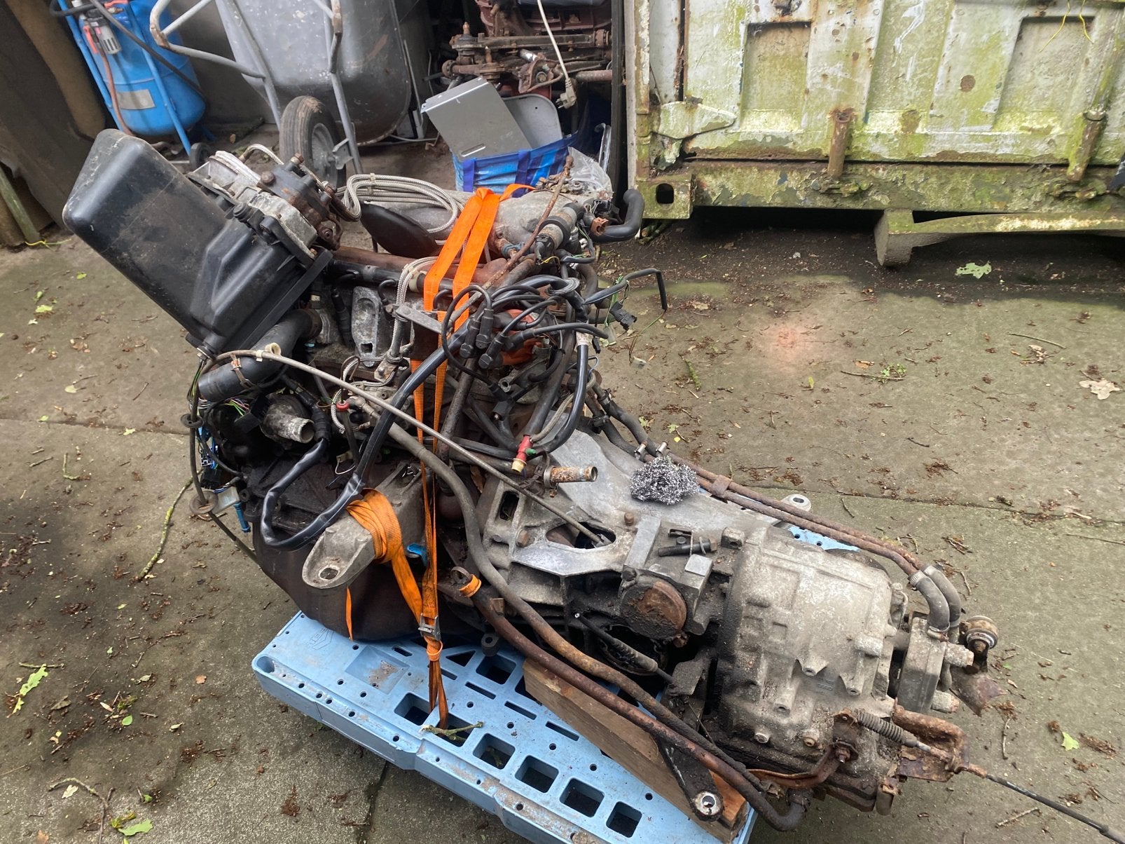 2.2 KU motor met 3 traps automaat, Ophalen, Audi