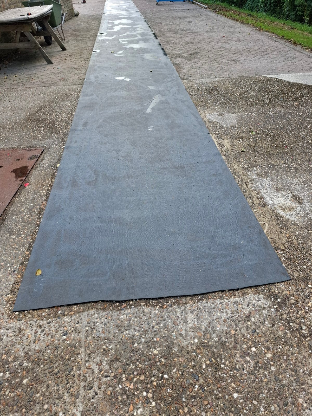 mooi sterk rubber op rol 23 m lang 148 breed, Dieren en Toebehoren, Ophalen of Verzenden