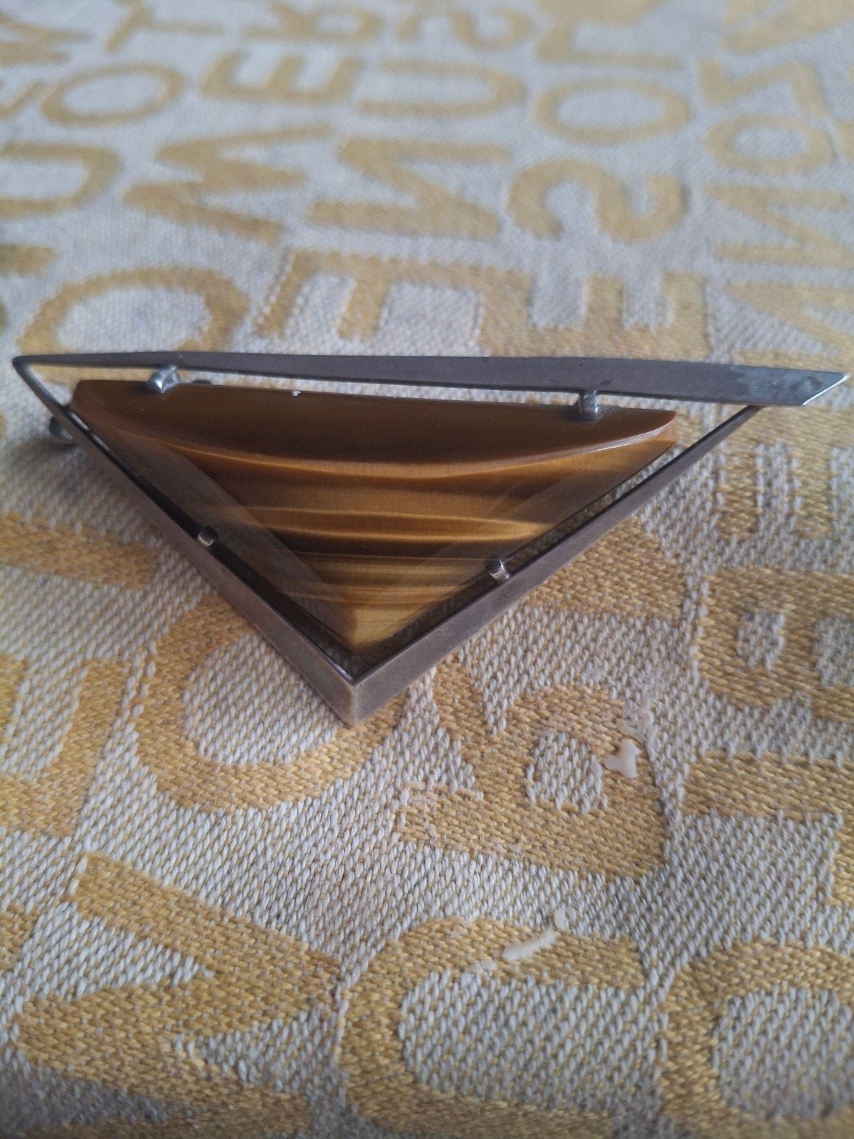 Broche, Ophalen of Verzenden, Zilver, Broche