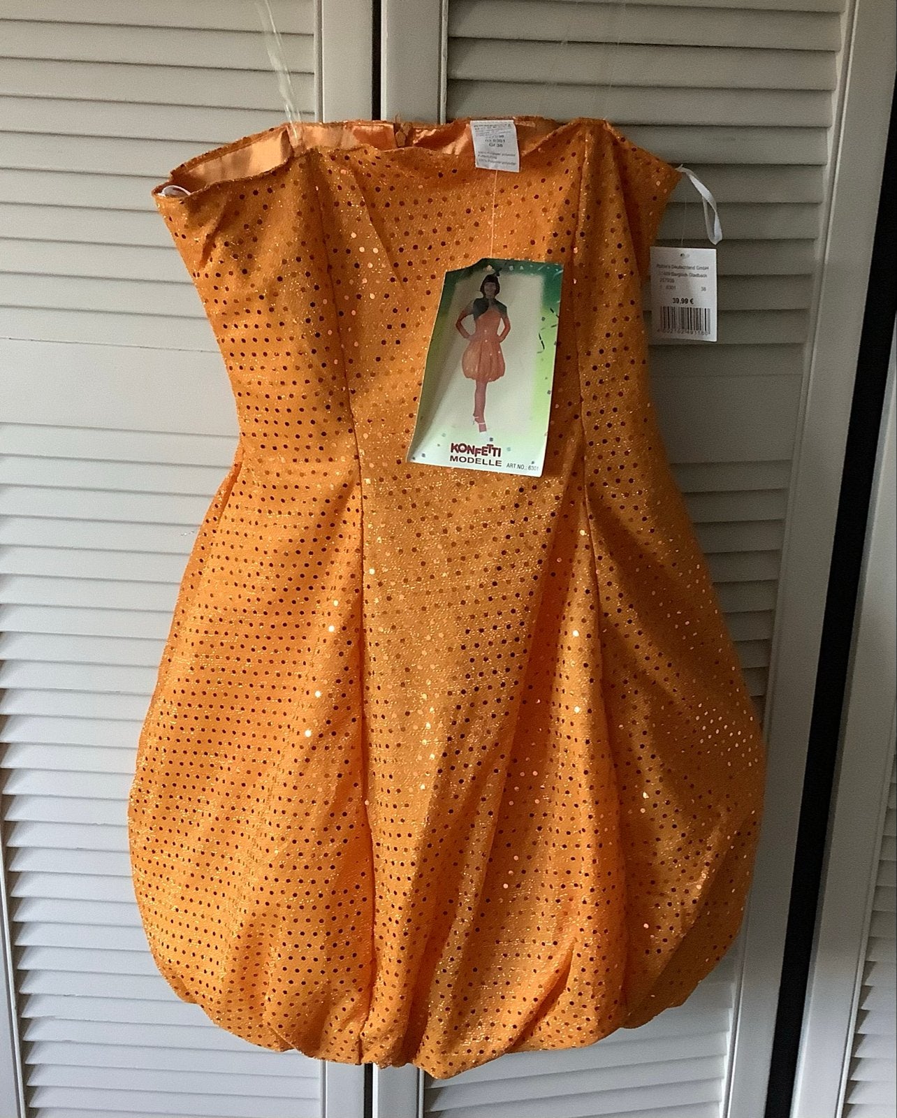 Nieuw pompoen kostuum bosfee maat 38 model 1100, Kleding | Dames, Maat 38/40 (M), Nieuw, Ophalen of Verzenden, Halloween