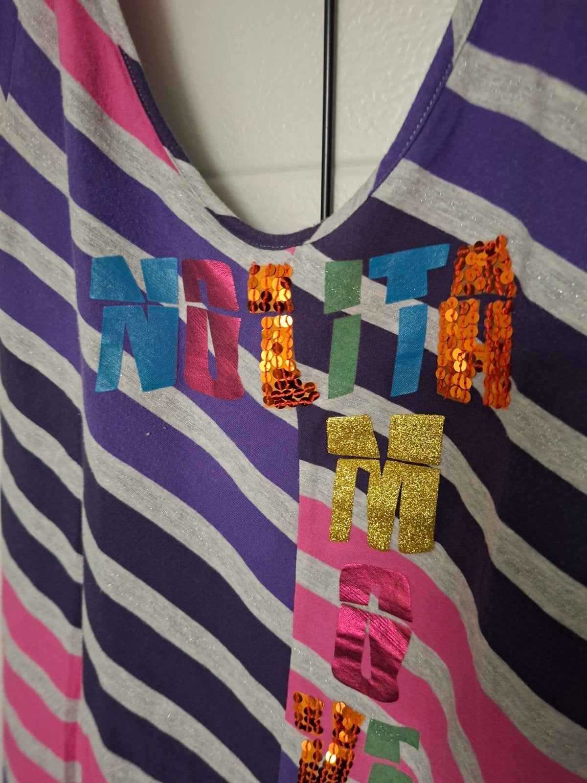 Nolita Moves gestreepte top maat L, Kleding | Dames, Tops, Maat 42/44 (L), Ophalen of Verzenden, Nolita Moves, Roze