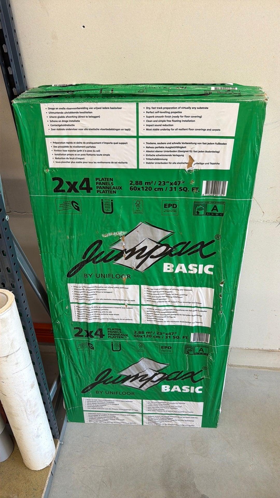 4 pakken Jumpax Basic, 50 tot 150 cm, Ophalen of Verzenden, Zo goed als nieuw, 10 m² of meer