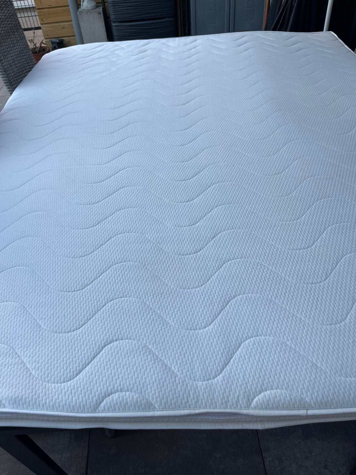Topmatras, Ophalen, Tweepersoons, Zo goed als nieuw, Matras