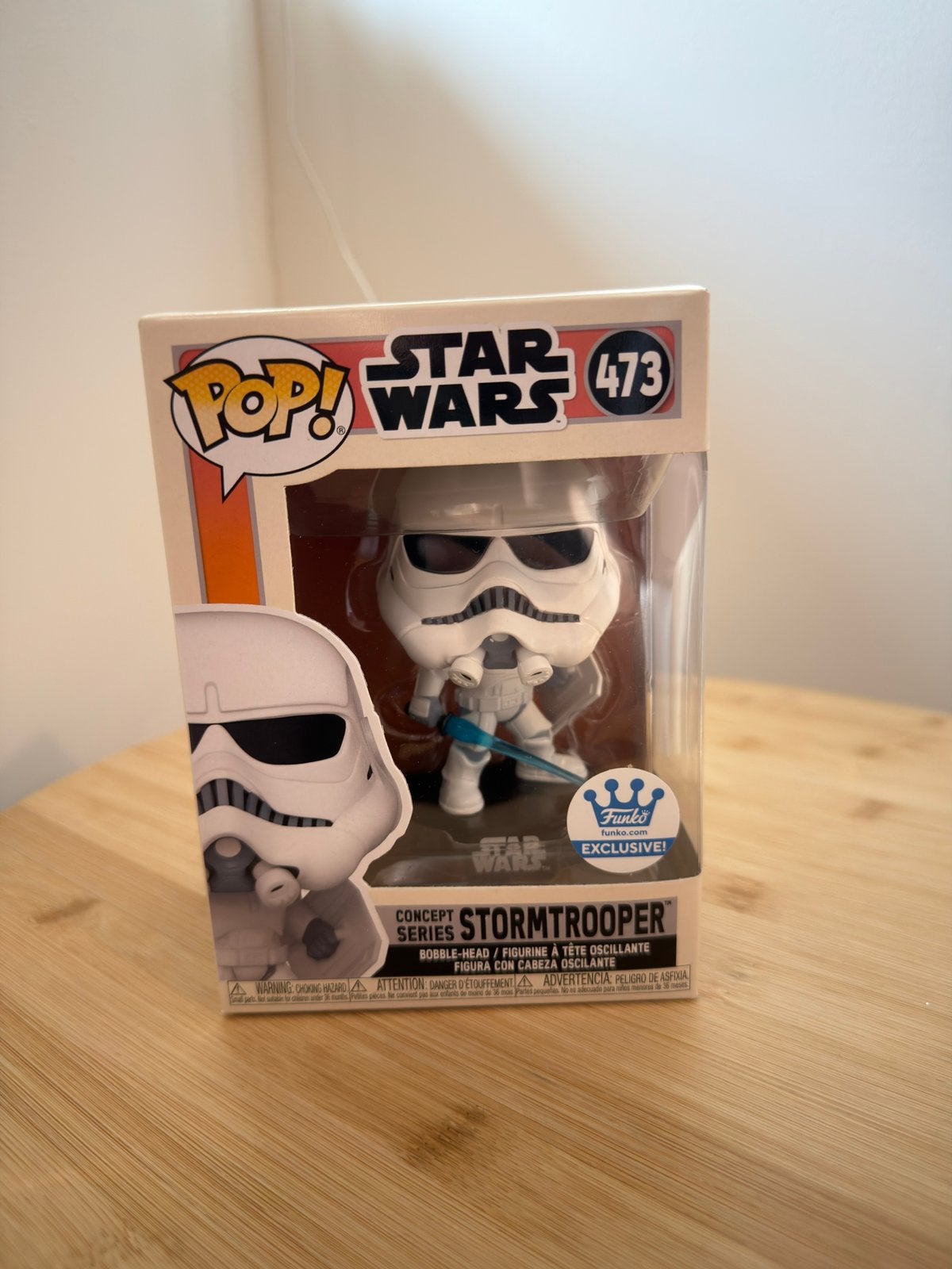 Funko Pop! Star Wars Stormtrooper 473, Ophalen of Verzenden, Zo goed als nieuw