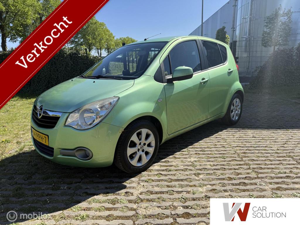 Opel Agila 1.0 Edition AIRCO NAP 1STE EIG APK 4-27, Gebruikt, 31 €/maand, Metallic lak, 996 cc