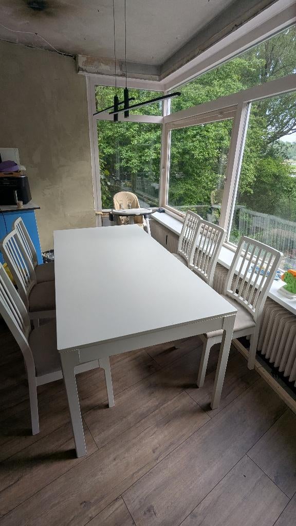 IKEA EKEDALEN eettafel, Huis en Inrichting, Ophalen, Gebruikt, Eikenhout, 50 tot 100 cm