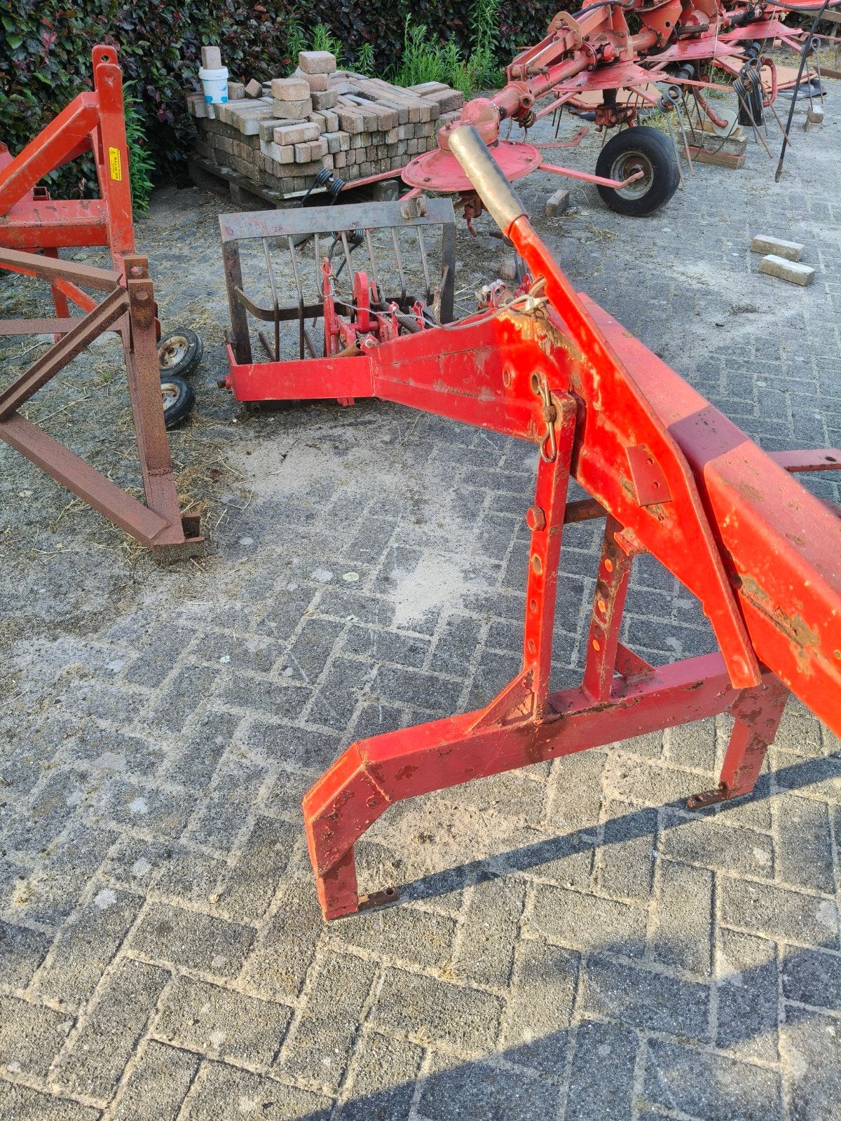 Achterlader, mestgreep, Ophalen of Verzenden