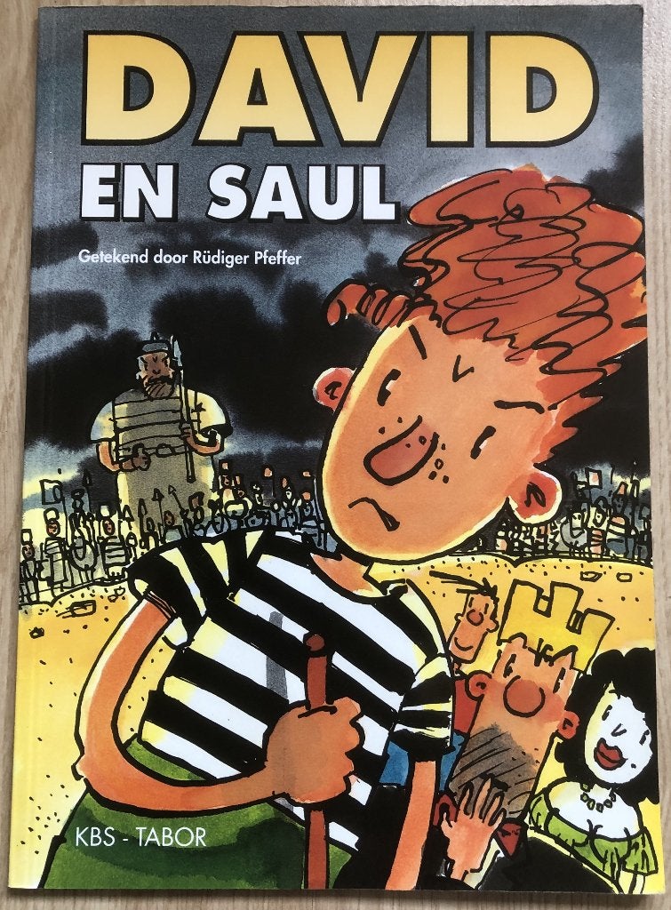 DAVID EN SAUL - STRIPBOEK, Eén stripboek, Ophalen of Verzenden, Nieuw
