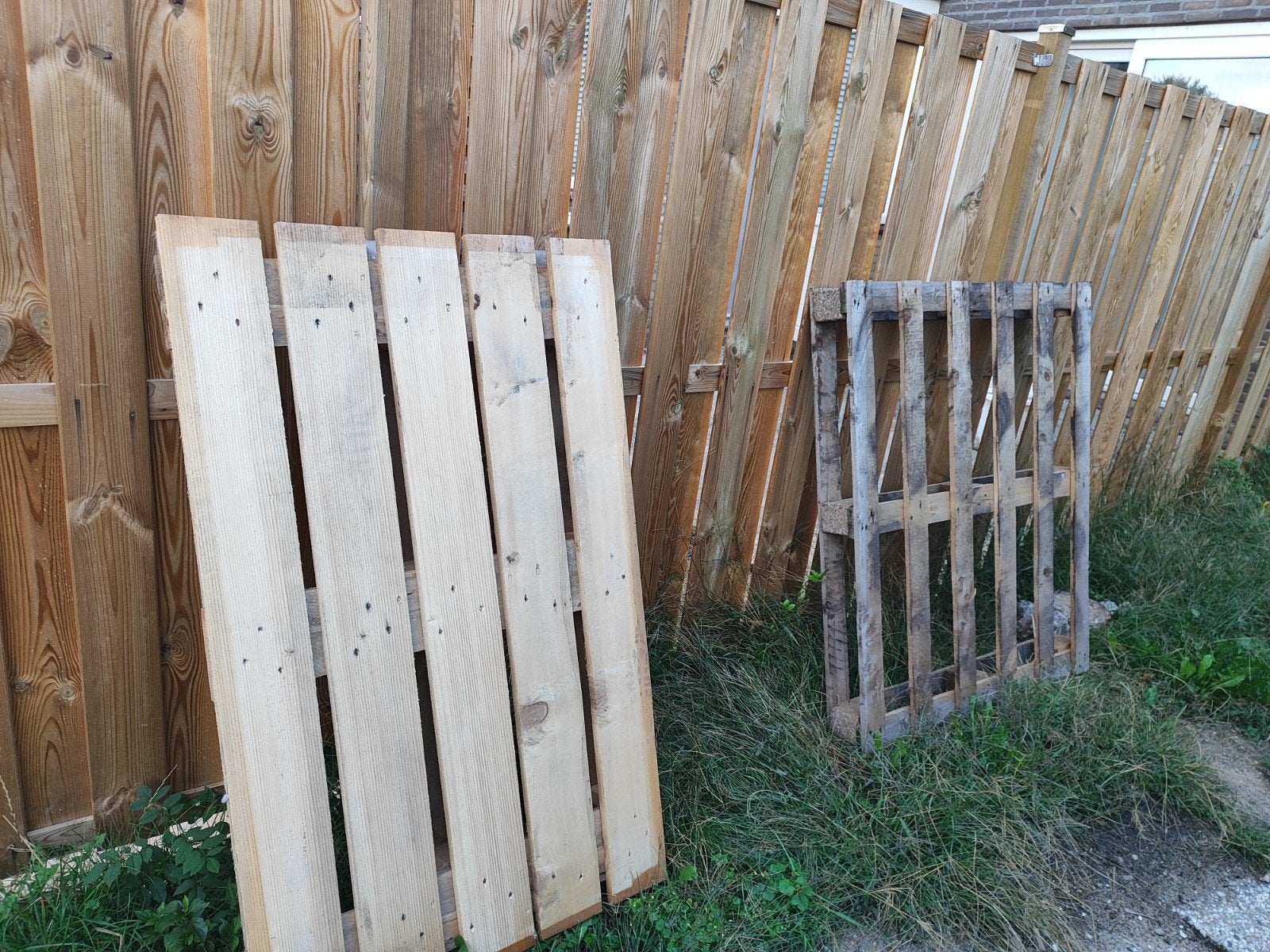 Houten Pallets - Ideaal voor decoratie of transport, Doe-het-zelf en Verbouw, Hout en Planken, Ophalen of Verzenden, Zo goed als nieuw