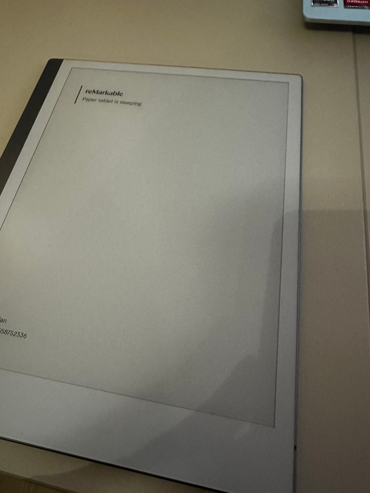 reMarkable 2 (In absolute nieuwstaat) + Lamy Stylus Pen, Computers en Software, Ophalen of Verzenden, Zo goed als nieuw